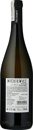 Wino Mickiewicz Johanis - Białe, Półwytrawne