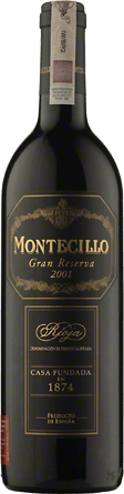 Wino Montecillo Gran Reserva Rioja D.O.C. - Czerwone, Wytrawne