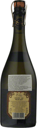 Wino Mucha Sekt Chardonnay Brut - Białe, Wytrawne
