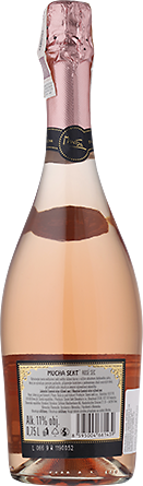 Wino Mucha Sekt Rosé Brut - Różowe, Półwytrawne