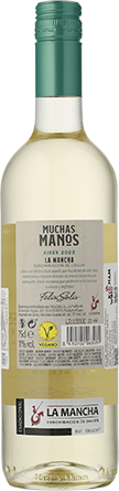 Wino Muchas Manos Airen DO La Mancha - Białe, Wytrawne