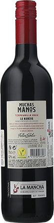 Wino Muchas Manos Tempranillo DO La Mancha - Czerwone, Wytrawne