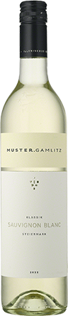 Wino Muster Gamlitz Sauvignon Blanc Klassik Qualitatswein Steiermark - Białe, Wytrawne