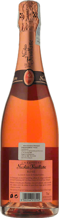 Wino Nicolas Feuillatte Rose Champagne A.O.C. - Różowe, Wytrawne