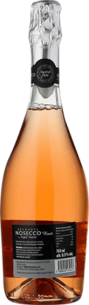 Wino Nosecco Rose Spumante Alcohol Free - Różowe, Słodkie