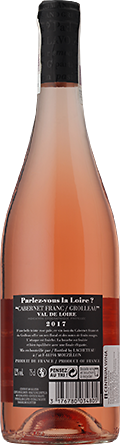 Wino Parlez-Vous La Loire Cabernet Franc - Różowe, Półwytrawne