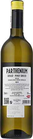 Wino Parthenium Pinot Grigio I.G.P. - Białe, Półwytrawne