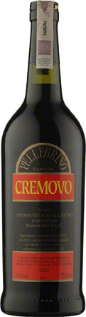 Wino Pellegrino Cremovo Vino Aromatizzato All'Uovo - Czerwone, Słodkie