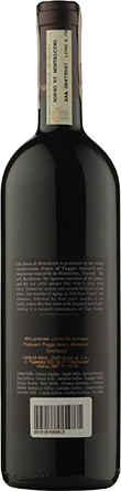 Wino Poggio Antico Rosso Di Montalcino DOC 2019 - Czerwone, Wytrawne