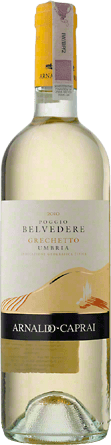 Wino Poggio Belvedere Grechetto Bianco Umbria I.G.T. - Białe, Wytrawne
