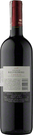 Wino Poggio Belvedere Umbria Rosso  I.G.T. - Czerwone, Wytrawne
