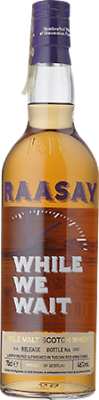 Alkohole mocne Raasay While We Wait Single Malt Scotch Whisky - Inne, Wytrawne