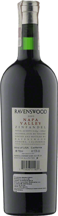 Wino Ravenswood Zinfandel Napa Valley - Czerwone, Wytrawne