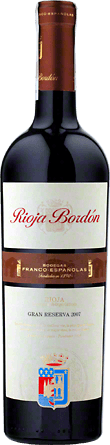 Wino Rioja Bordón Gran Reserva - Czerwone, Wytrawne