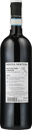 Wino Rocca Ventosa Montepulciano D'Abruzzo DOC - Czerwone, Wytrawne