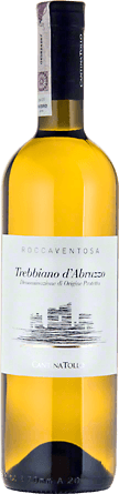 Wino Rocca Ventosa Trebbiano D' Abruzzo D.O.C. - Białe, Wytrawne