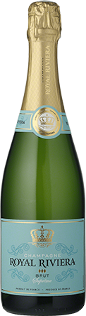 Wino Royal Riviera Brut Supreme AOC Champagne - Białe, Wytrawne