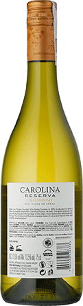 Wino Santa Carolina Reserva Chardonnay Valle de Casablanca D.O. - Białe, Wytrawne