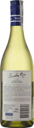 Wino Scrubby Rise Unwooded Chardonnay - Białe, Wytrawne