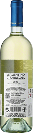 Wino Sella & Mosca Vermentino Di Sardegna D.O.C. - Białe, Wytrawne