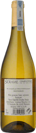 Wino Serame Chardonnay V.D.P. D'Oc - Białe, Wytrawne