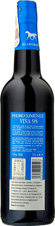 Wino Sherry Àlvaro Domecq Pedro Ximenez Jerez - Białe, Słodkie