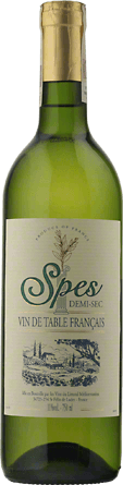Wino Spes Blanc Vin De Table Francais - Białe, Półwytrawne