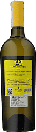 Wino Tareni Grillo Terre Siciliane - Białe, Wytrawne