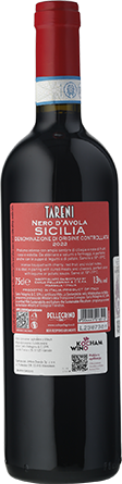 Wino Tareni Nero d'Avola DOC Sicilia - Czerwone, Wytrawne