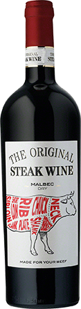 Wino The Original Steak Wine Malbec - Czerwone, Wytrawne