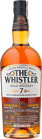 Alkohole mocne The Whistler Irish Whiskey 7 YO Natural Cask Strenght Single Malt - Inne, Wytrawne