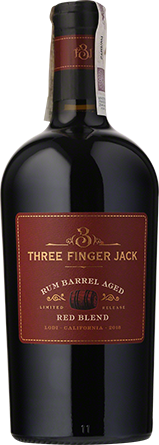 Wino Three Finger Jack Rum Barrel Aged Red Blend - Czerwone, Wytrawne