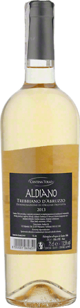 Wino Tollo Aldiano Trebbiano d'Abruzzo D.O.C. - Białe, Wytrawne
