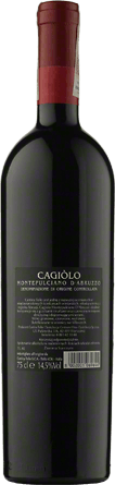 Wino Tollo Cagiolo Montepulciano D'Abruzzo D.O.C. - Czerwone, Wytrawne