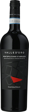 Wino Tollo Valle D'Oro Montepulciano D'Abruzzo D.O.C. - Czerwone, Wytrawne