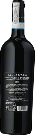 Wino Tollo Valle D'Oro Montepulciano D'Abruzzo D.O.C. - Czerwone, Wytrawne