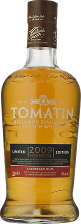 Alkohole mocne Tomatin 10 Year Old 2009 Rum Cask Finish Single Malt - Inne, Wytrawne