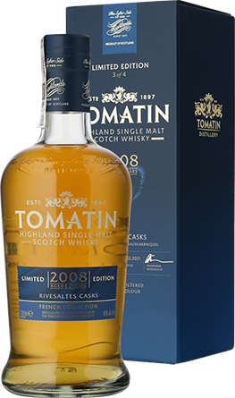 Alkohole mocne Tomatin French Collection Rivesaltes Edition Single Malt Whisky 2008 - , 