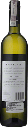 Wino Treasures Padthaway Chardonnay - Białe, Wytrawne