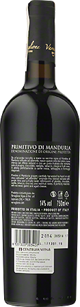 Wino Varvaglione V1 Primitivo di Manduria Linea Oro - Czerwone, Półwytrawne