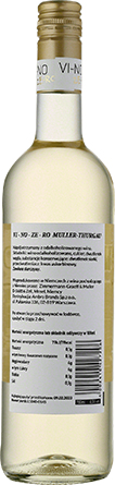 Wino Vi-No-Ze-Ro Muller Thurgau Alcohol Free - Białe, Półsłodkie