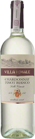 Wino Villa Rosale Chardonnay Pinot Bianco I.G.T. - Białe, Półsłodkie