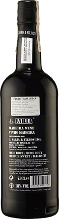 Wino Vinho da Madeira Meio Doce 3YO - Czerwone, Półsłodkie