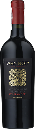Wino Why Not? Negroamaro - Primitivo - Czerwone, Półwytrawne