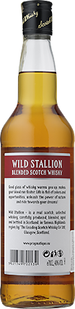 Alkohole mocne Wild Stallion Blended Scotch Whisky - Inne, Wytrawne
