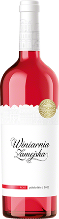 Wino Winiarnia Zamojska Rose 0,75 - Różowe, Półsłodkie
