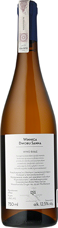 Wino Winnica Dwór Sanna Lubelski Poranek - Białe, Wytrawne