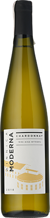 Wino Winnica Moderna Chardonnay Wzgórza Trzebnickie - Białe, Wytrawne