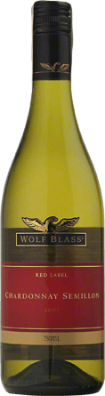Wino Wolf Blass Red Label Chardonnay Semillon - Białe, Wytrawne