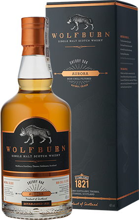 Alkohole mocne Wolfburn Aurora Single Malt Whisky 46% - , 